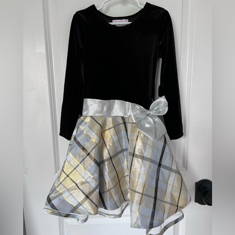 Bonnie Jean holiday dress - size 6 girls